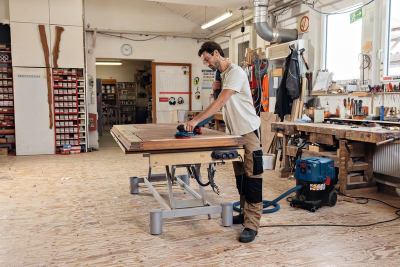 Akku-Exzenterschleifer 18 Ø3mm klett 18V 10000-20000Upm
