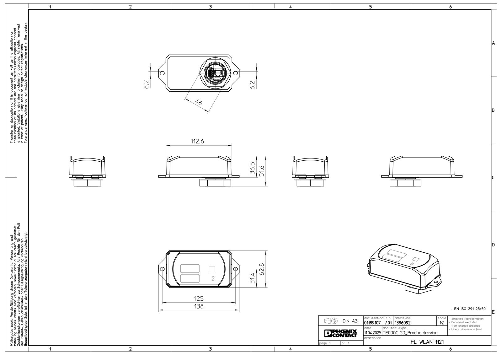 WLAN Accesspoint 1000Mbps 1x10/100mbit IEE 802.11 IEE 802.11 a/b/g/n/ac WPA2