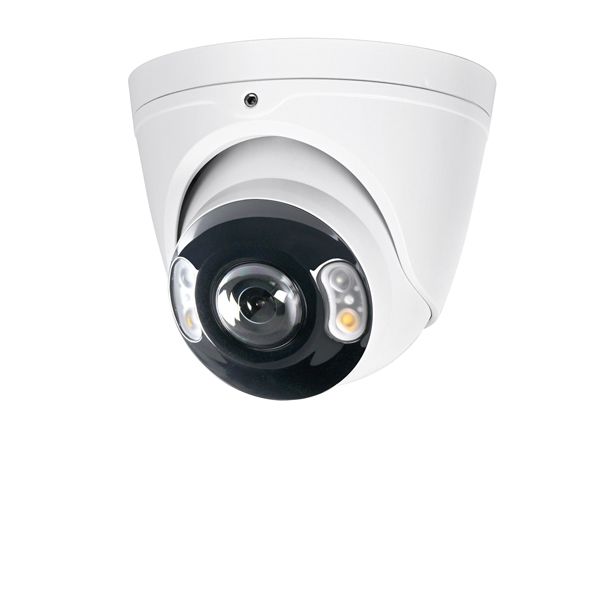 Überwachungskamera 8MP Wand/Decke Farbe uni ws mit IR-LED Ø116x98mm