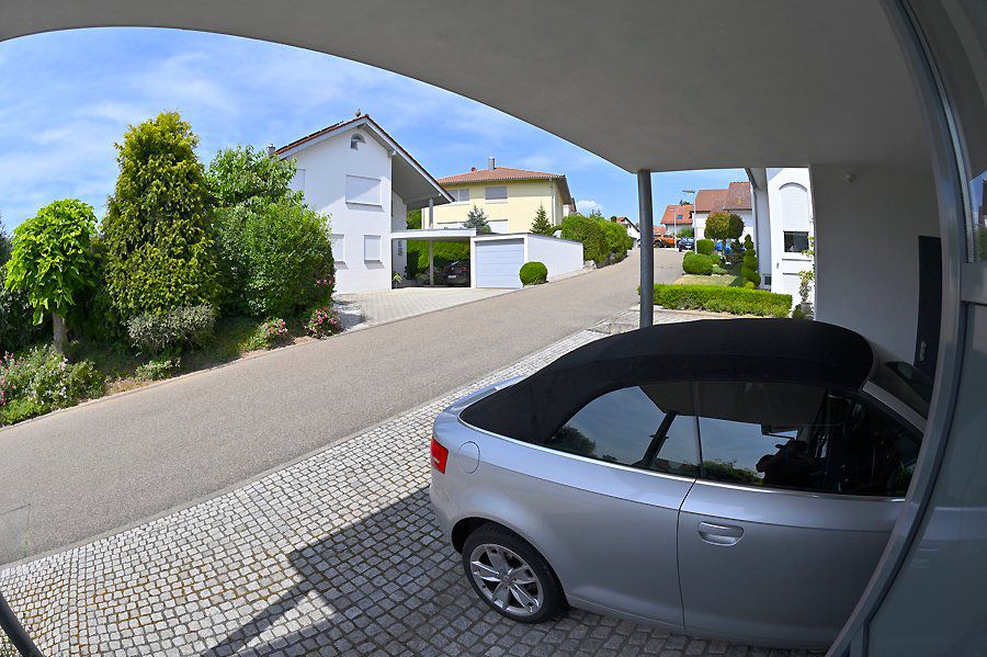 Überwachungskamera 8MP Wand/Decke Farbe uni ws mit IR-LED Ø116x98mm