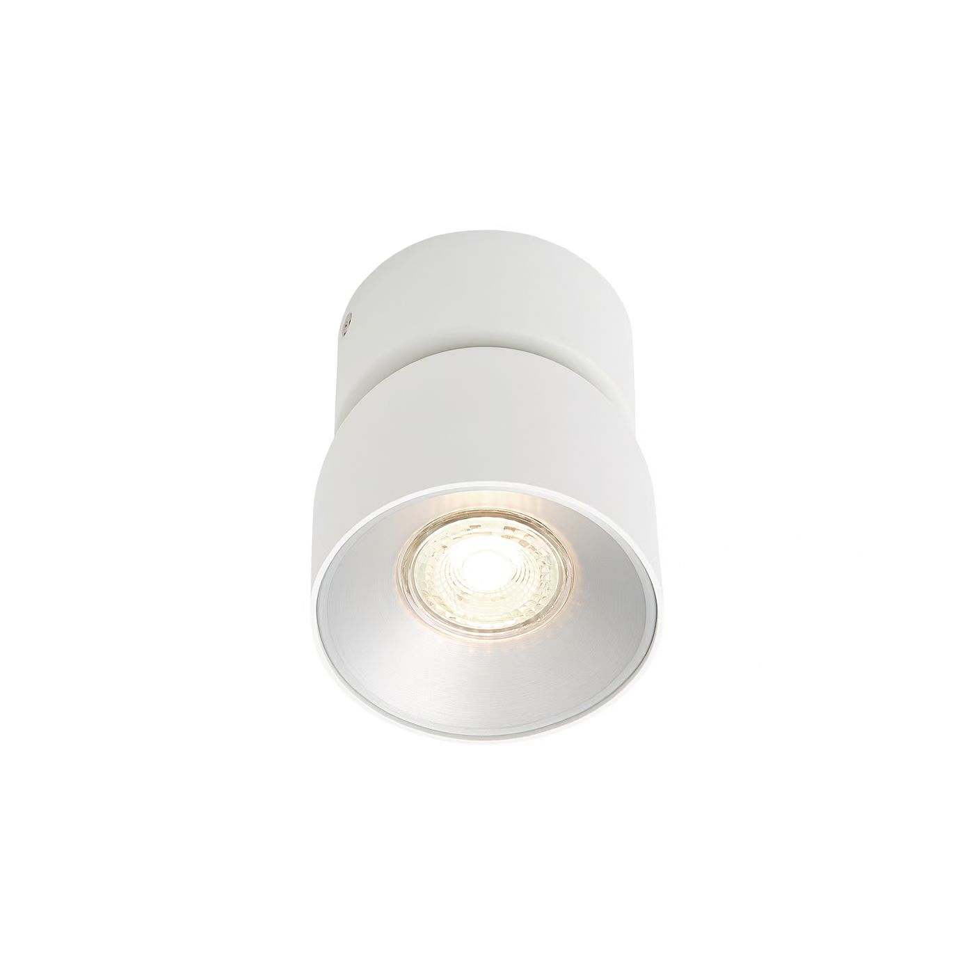 LED-Anbaustrahler 10W Pitcher ws mt IP20 1LED Alu GU10