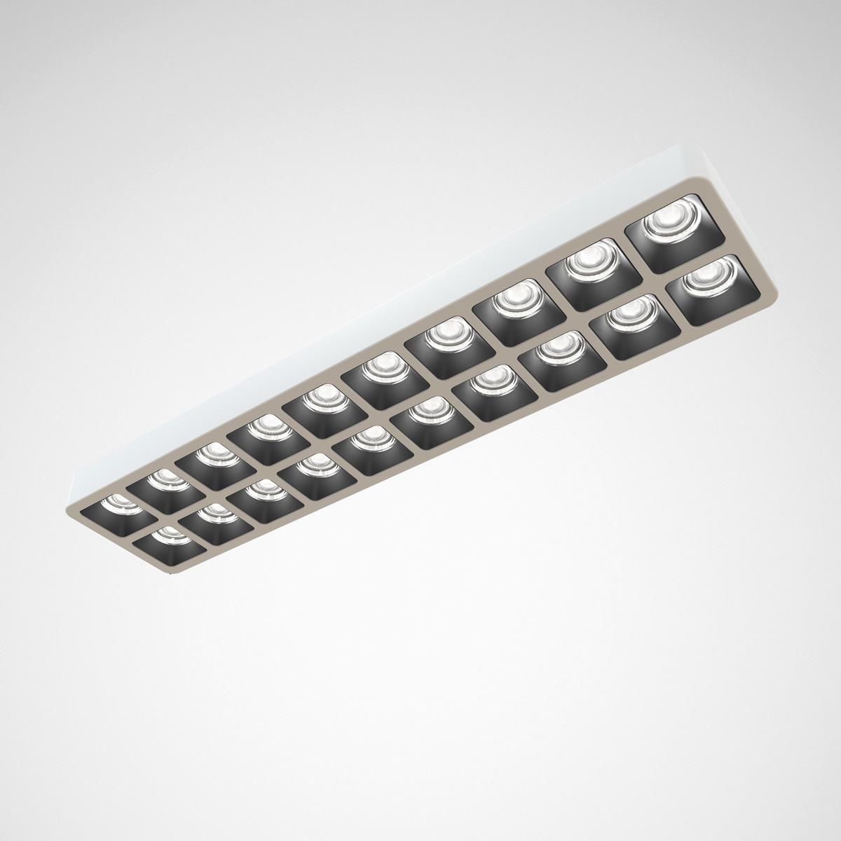 LED-Schienenstrahler 59W 4000K 7955lm Konv ws mt 1LED Alu IP20 breitstrahlend