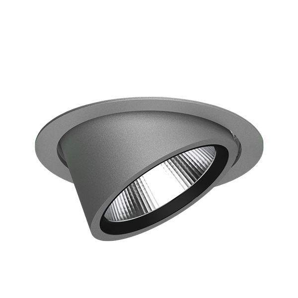 LED-Einbaustrahler 32W 1980lm EVG si mt IP20 1LED Alu RF:hochglänzend