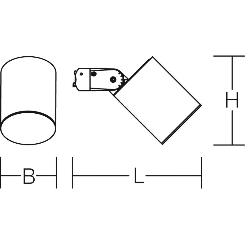 LED-Straßenleuchte 24W ANDHO mini 4000K Aufs/Ans 70-100mm 2200lm si Alu Gl_tr II