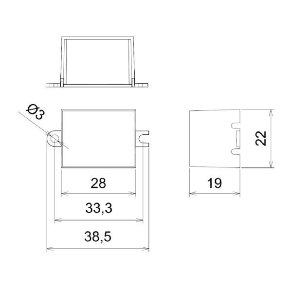 LED-Steuerung 10-38W 1000mA 10-38V IP20 DALI Dimmung DALI Kstgeh dyn