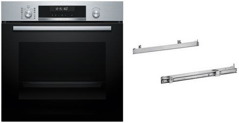 Backofen EB edst A+ HBG578BS3+HEZ538000 Klapptür hydrolytisch/pyrolytisch 71l