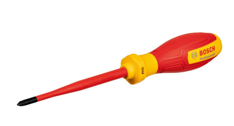 Werkzeugset Professional 3tlg 1xPH 1xKabSchneid Schraubendreher KstBox