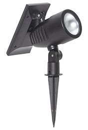 LED-Wegeleuchte 0,1W IP68 3000K 120lm sw Alu 1LED Kunststoff matt/satiniert