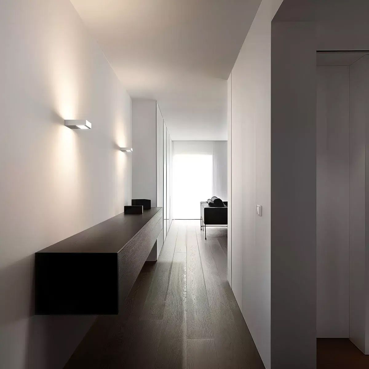 LED-Wandanbauleuchte Regolo 17-19W 3000K 2079lm ws Konv Dimmung Phasenabschnitt