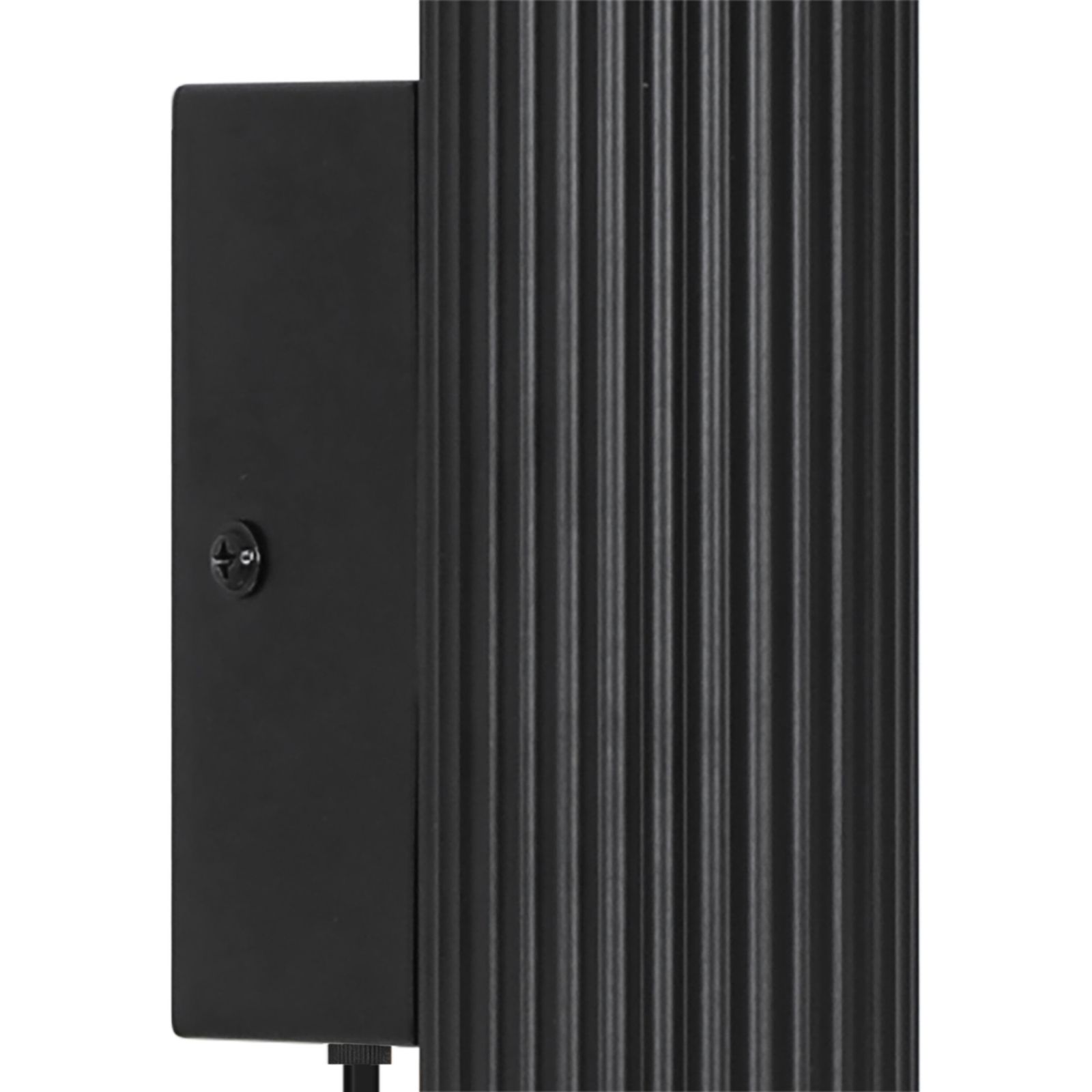 LED-Wandanbauleuchte Vico 5W sw IP20 GU10 Ø50x350mm