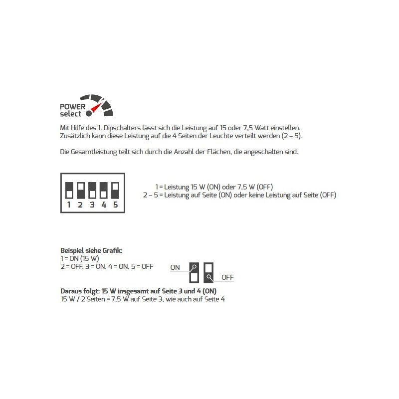 LED-Pollerleuchte 15W IP65 4000K 800lm anth 1LED Alu Gl_tr