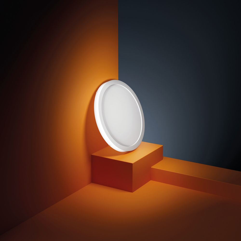 LED-Einbaustrahler 9-18W 3000K 2420lm EVG ws mt 1LED Kst IP44 Ø/EB65-185mm