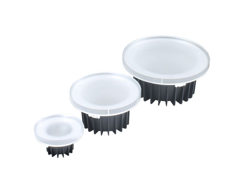 LED-Einbaustrahler 20-40W 4000K 4750lm Konv ws mt 1LED Alu IP54 mediumstrahlend
