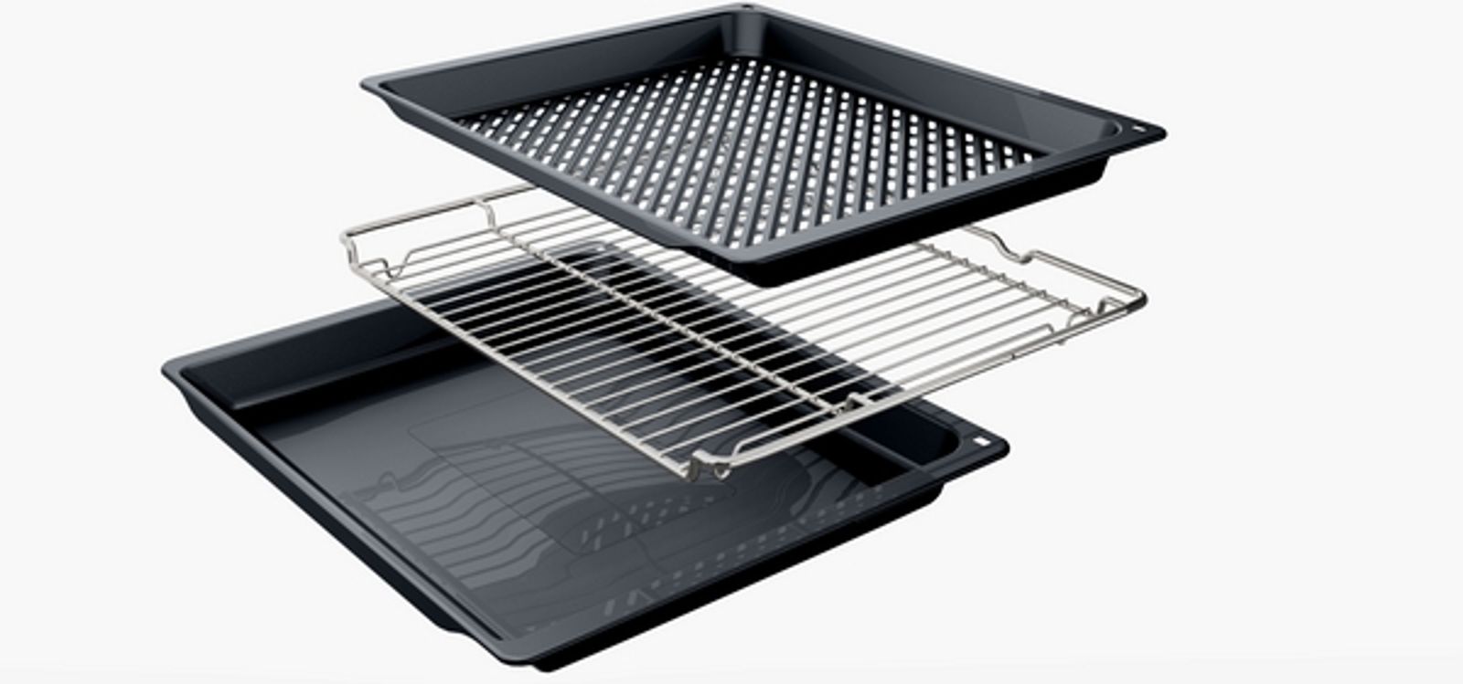 Backofen EB sw A+ Klapptür hydrolyt 71l Heißluft