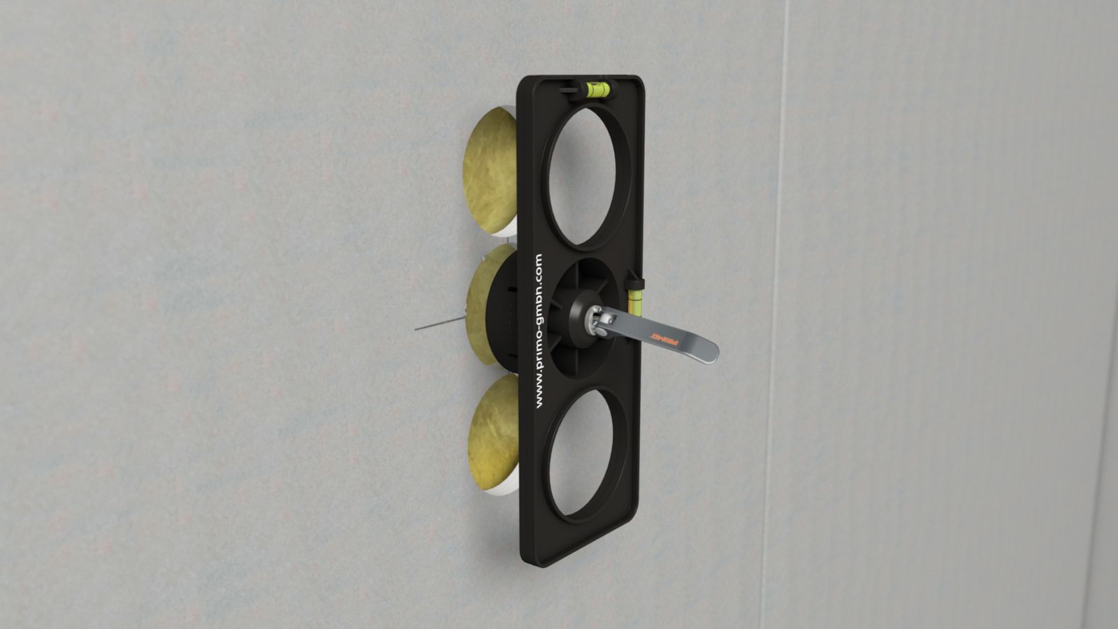 Bohrschablone f.HWDose Geeignet für Hohlwanddose