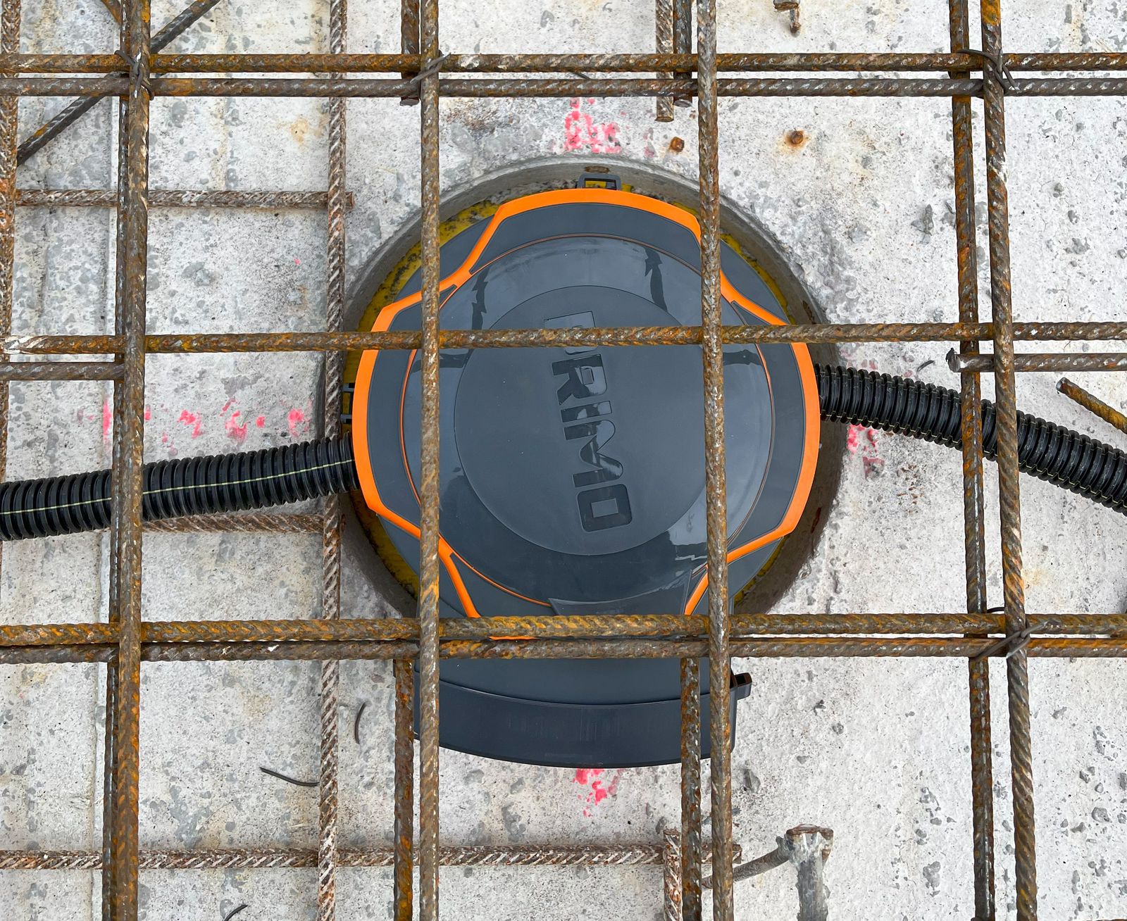 Leuchteneinbaugehäuse Ø230mm 160mm Kst f.Beton Mit Betriebsgeräteraum