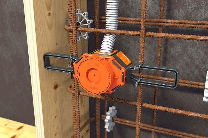 Verbindungsdose Beton luf Betondosen Kst M-Serie Luftdicht Ø70x94mm IP30