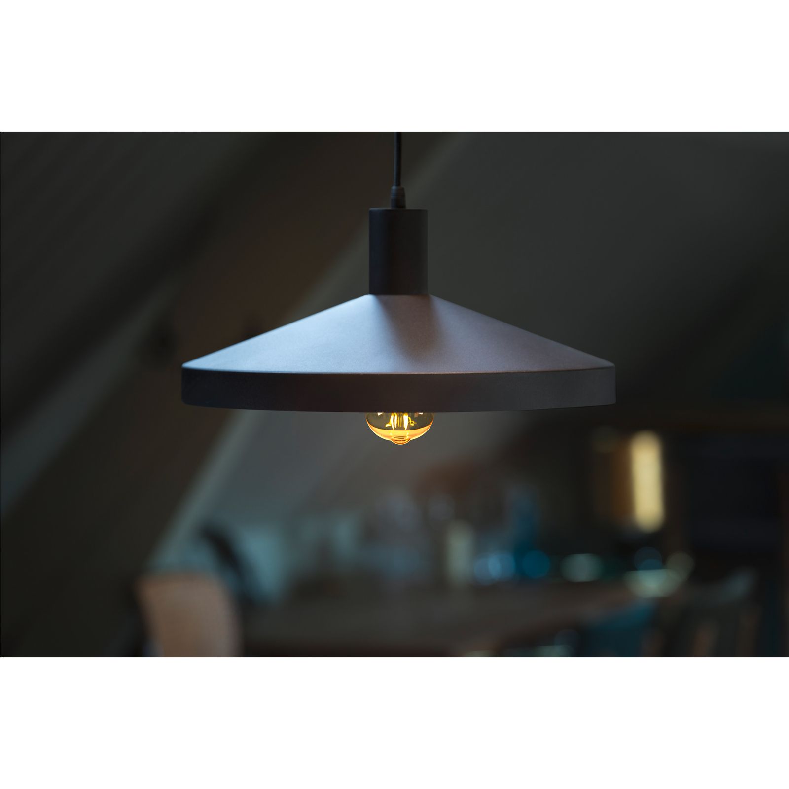 LED-Pendelleuchte 7,5W LALU SET sw E27 IP20 1LED LED austauschbar Ø360mm
