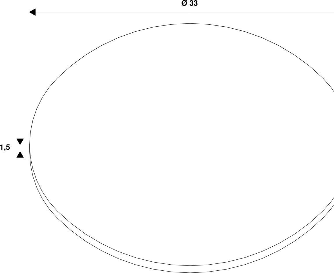 Leuchtenschirm sw LALU rund konisch