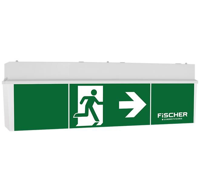LED-Sicherheitsleuchte 5,8W IP54 1LED Wand/Decke 16m eins/zweis zentral