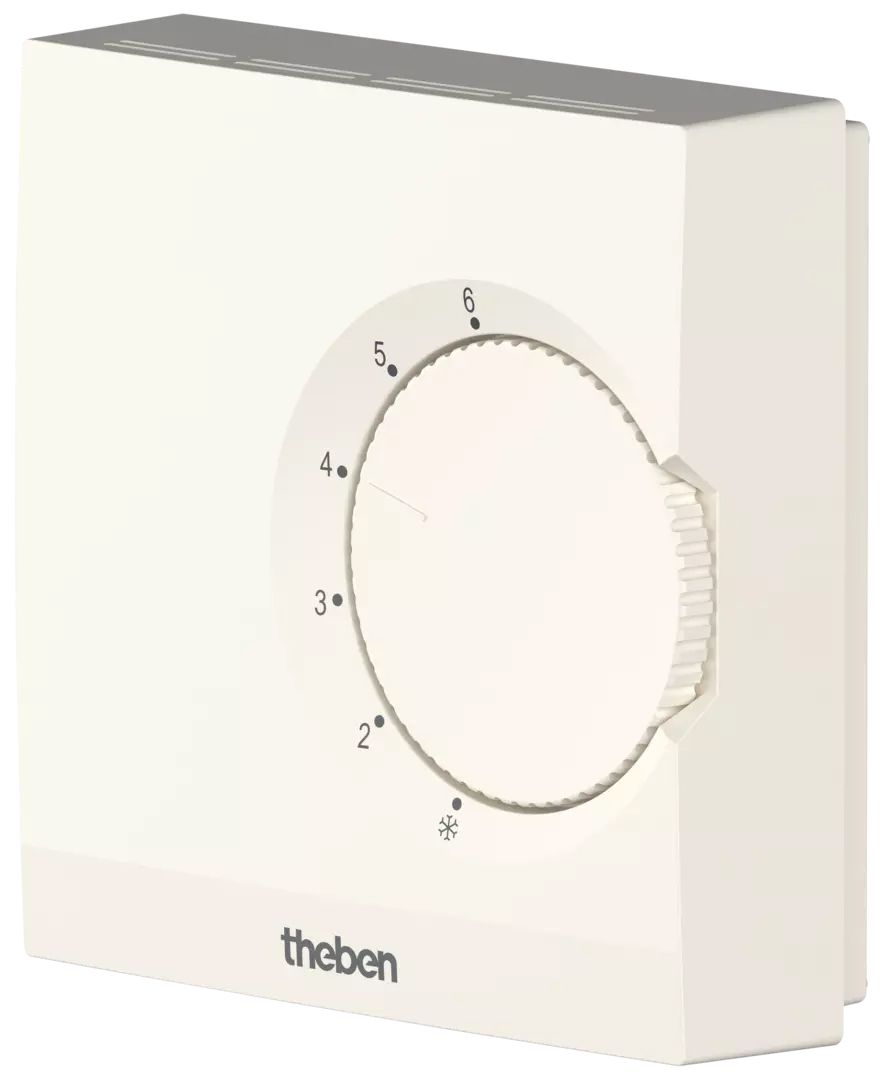 Raumtemperaturregler AP ws mt Basis+m.Geh Mit Vor-Ort Bedienung