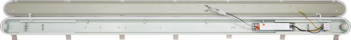 LED-Feuchtraumleuchte 20-40W 3000-6500K 6000lm gr IP65 1500x80x68mm