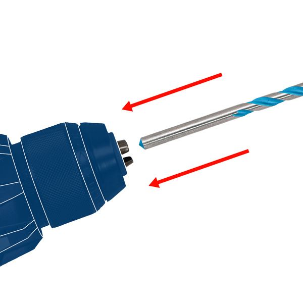 Metallbohrer Ø3,5mm zyl.Steckachse 39/70mm Geeignet für Nichteisen-Metalle