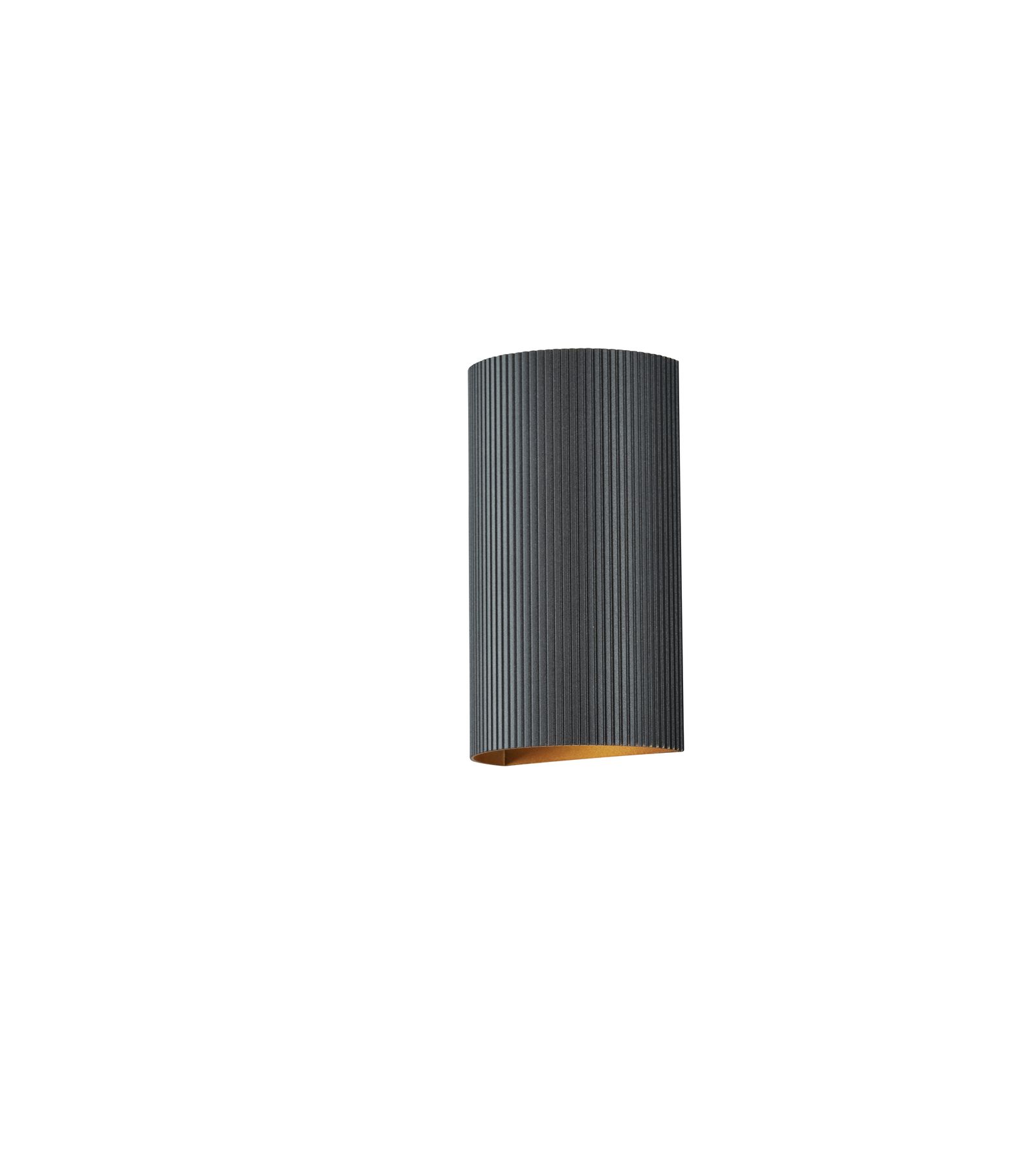 LED-Wandanbauleuchte 14W sw IP20 GU10 60x100x155mm