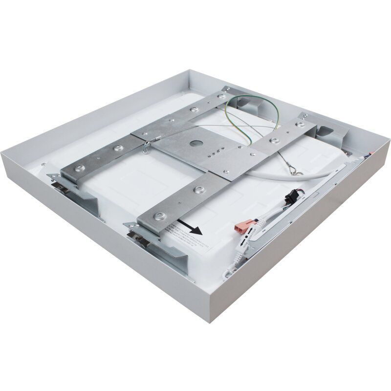 LED-Anbauleuchte PANELbig-ugr 25W 3800lm 3000-5700K ws IP40 425x425x48mm