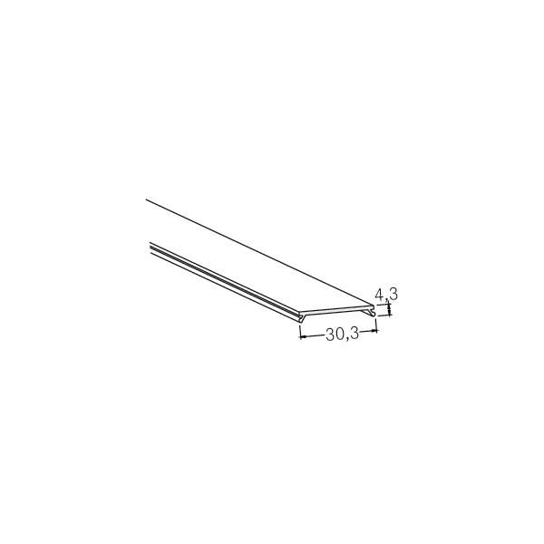 Abdeckung ws sym direkt Kst 20000x30,3x4,3mm