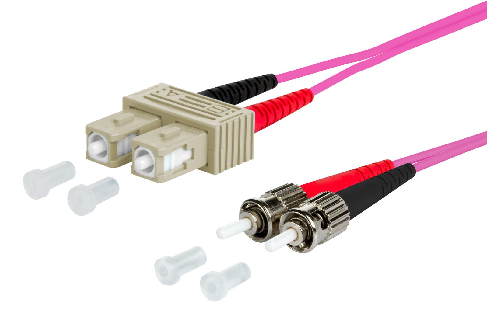 LWL-Patchkabel SC-D/ST 50/125 OM4 2m vi MM50/125