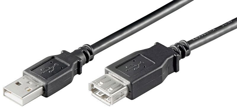 USB-Kabel 5m USB-A Stecker Buchse