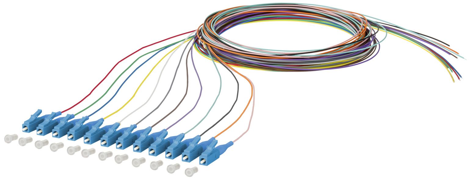 LWL-Pigtail LC SM OS2 2m mehrf Aderpigtail