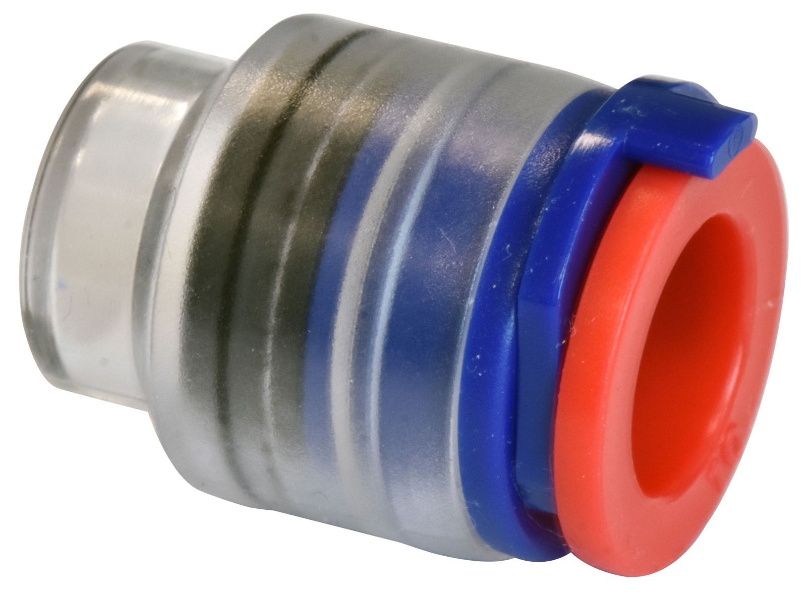 Endstop für Monorohr 7/4 Transparent, 1x Sicherungsring