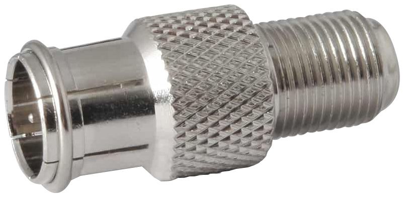 Koax-Kupplung F Stecker/Buchse 75Ohm ger