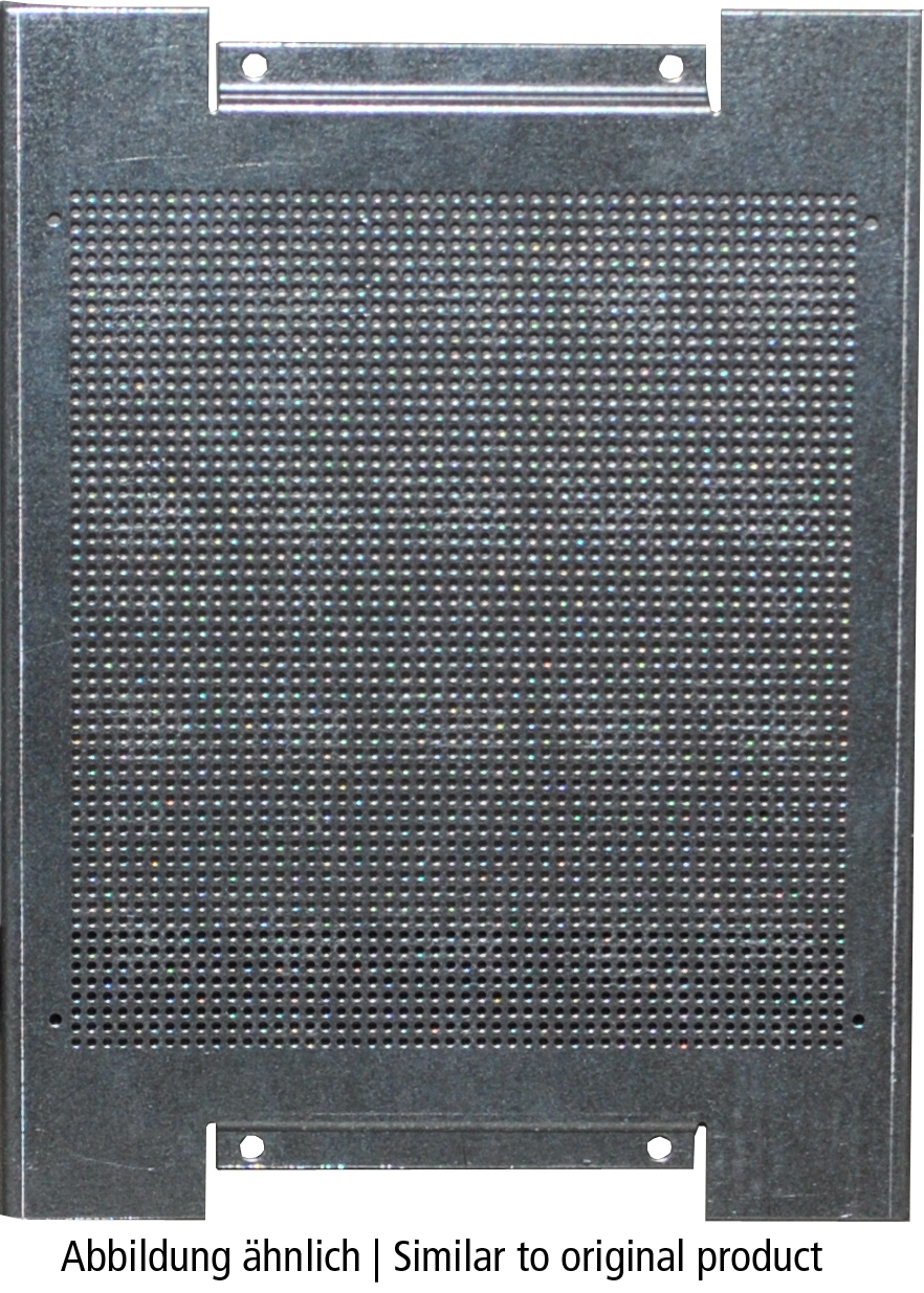 Montageplatte Verteiler ST vz 400x300mm Lochung