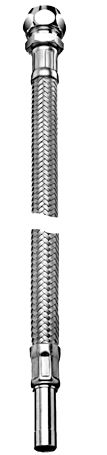 ASW Flex-Trinkwasserschlauch 300 mm, 3/8"x10mm Quetschverschraubung, 10mm Rohrstutzen