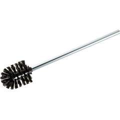 KEUCO Toilettenbürste mit Griff, Bürstenkopf schwarz, verchromt