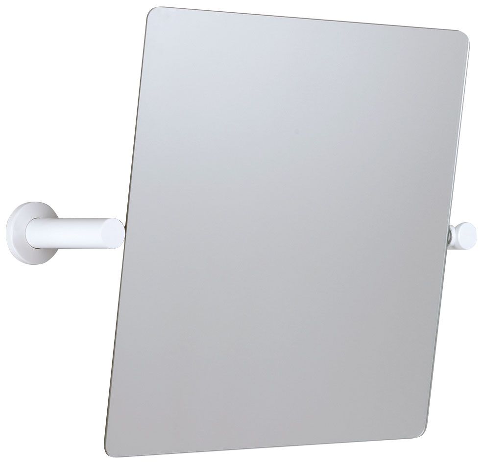 Normbau Kippspiegel Nylon Care 550 x 500 mm, weiß