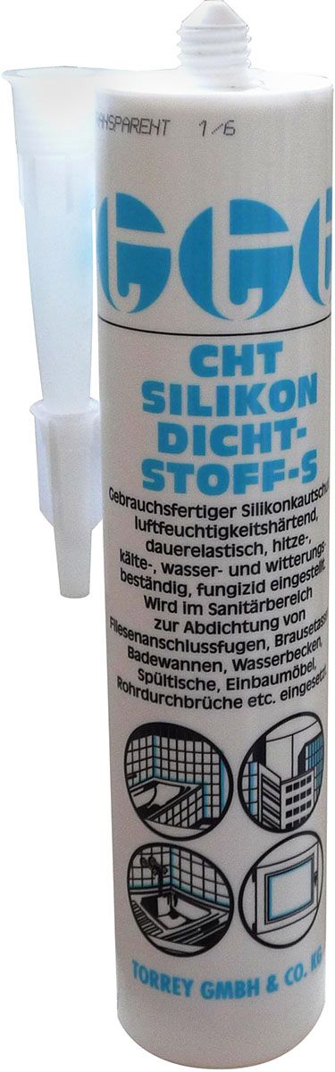 Torrey Silikon-Dichtstoff S transparent, 310ml