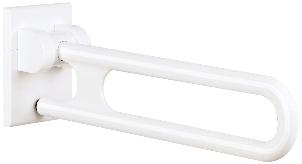 Normbau Stützklappgriff Nylon Care 600 mm, weiß