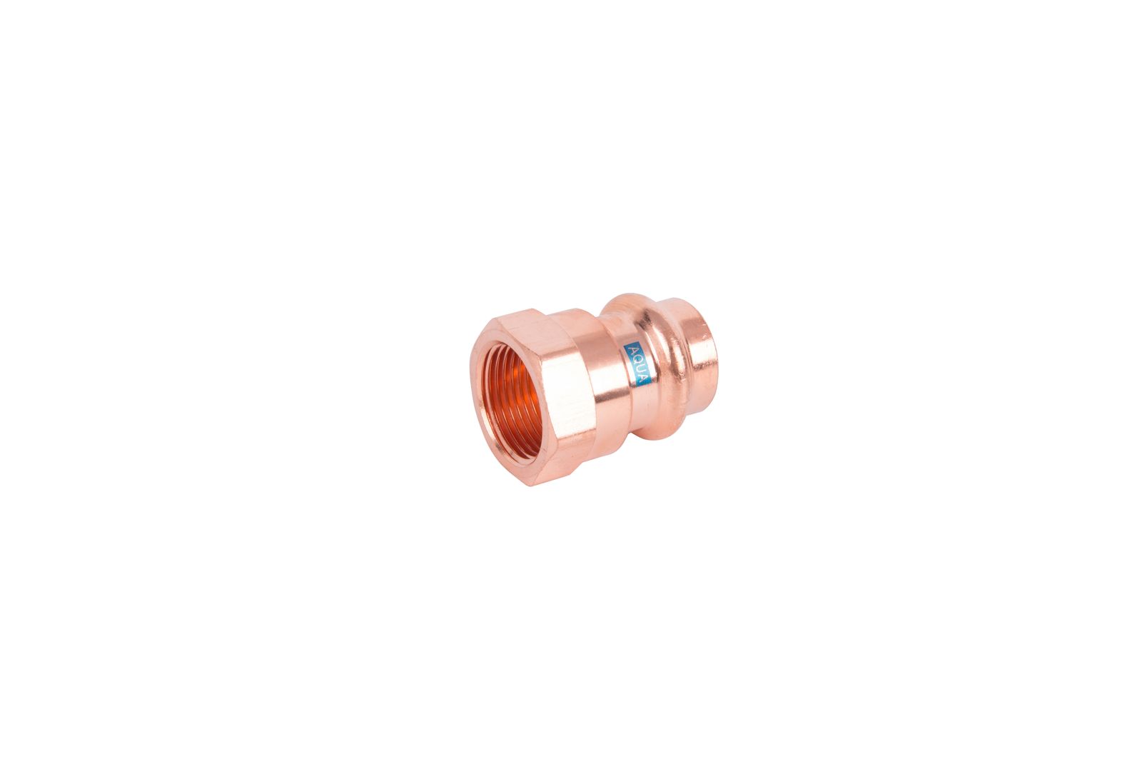 HS Übergang Press Copper AQUAGAS V 15 mm x 1/2", IG