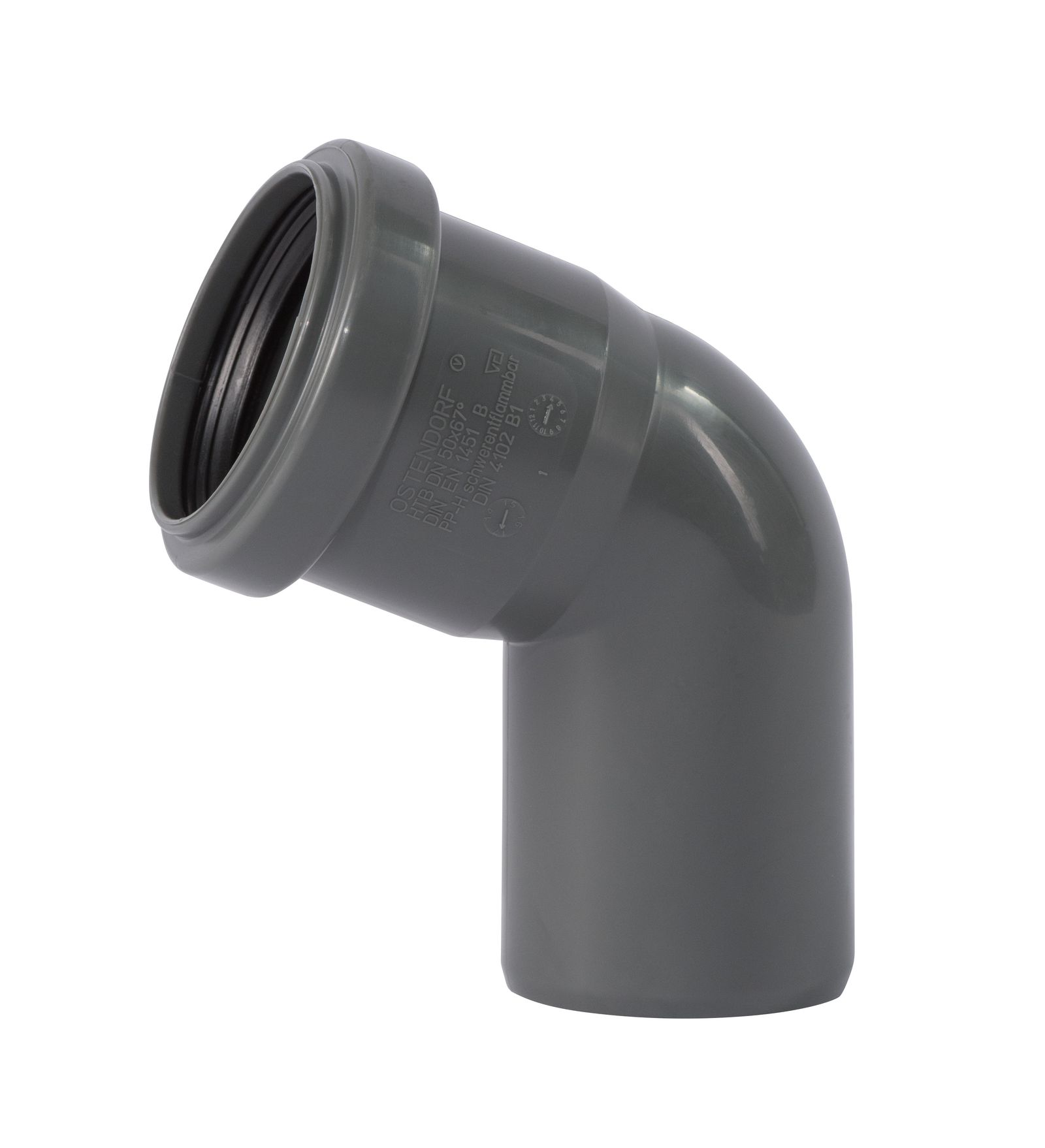 Ostendorf HTsafe Bogen B DN/OD 50, 67,5°