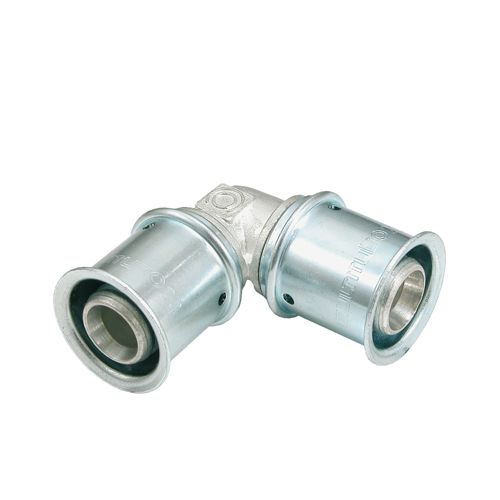 Multitubo Metall-Press-Winkel 20 x 20 mm, 90°, Messing verzinnt