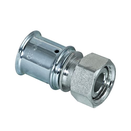 Multitubo Metall-Press-Verschraubung 50 mm x 2" IG, Messing