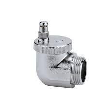 Caleffi Schnellentlüfter Aercal 1/2" AG, Pressmessing verchromt, automatisch, für Heizkörper