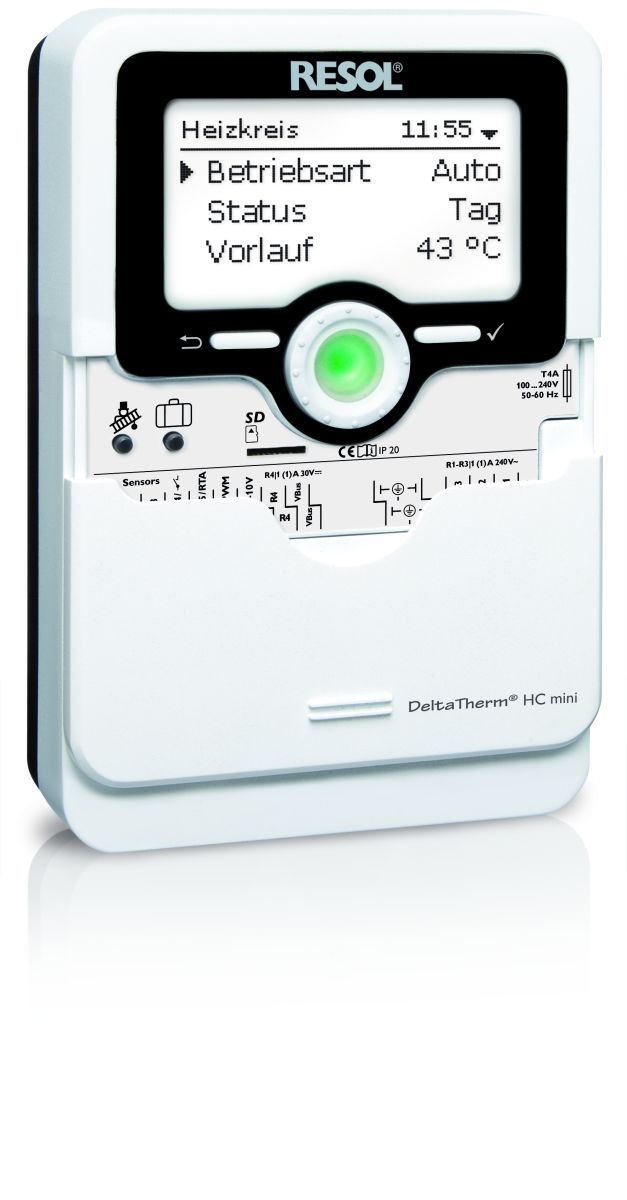 RESOL DeltaTherm HC mini - Komplettpake Heizungsregler