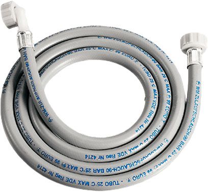 HAAS Zulaufschlauch 3/8", 2000 mm, Wandstärke 3,5 mm, Kunststoff, für Wasch- und Spülmaschine