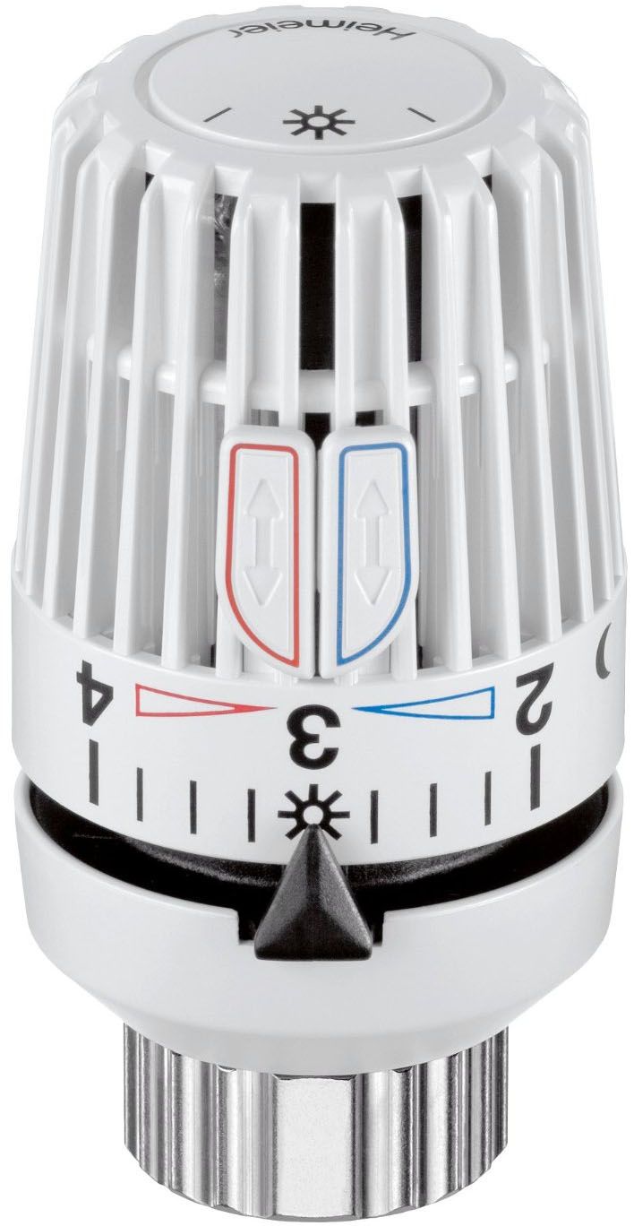 Heimeier Thermostat-Kopf VK Standard, mit Klemmverschluss, weiß