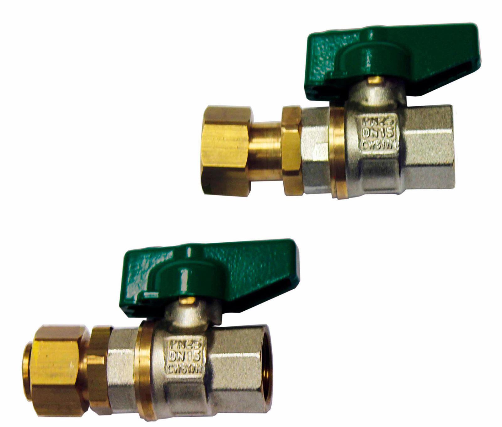 MHG Trinkwasser-Anschluss-Set ProCon E 1/2", Kugelhahn, grün